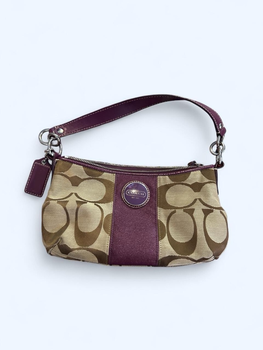 Coach F15111 Signature Demi Bag
Purple